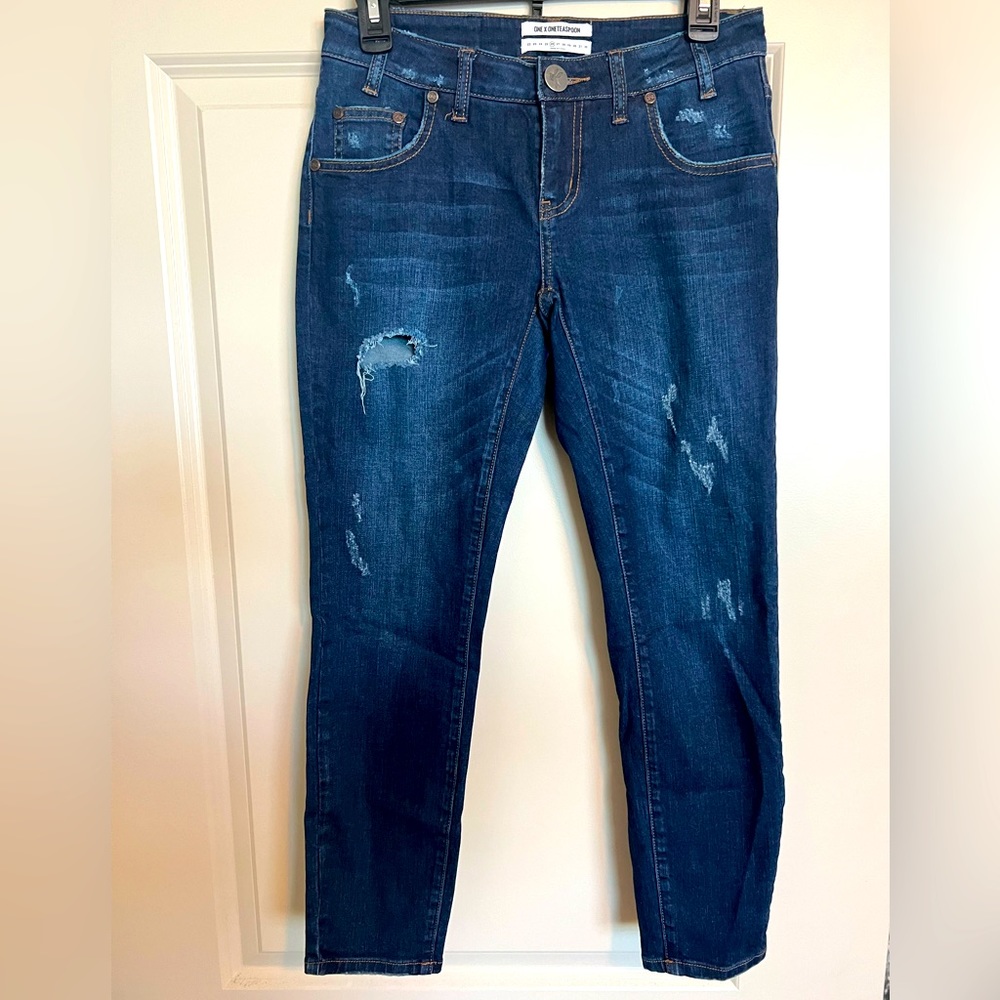 One Teaspoon denim mid to low rise jeans